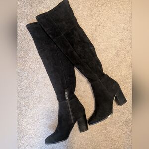 Le Chateau Black Over the Knee Boots